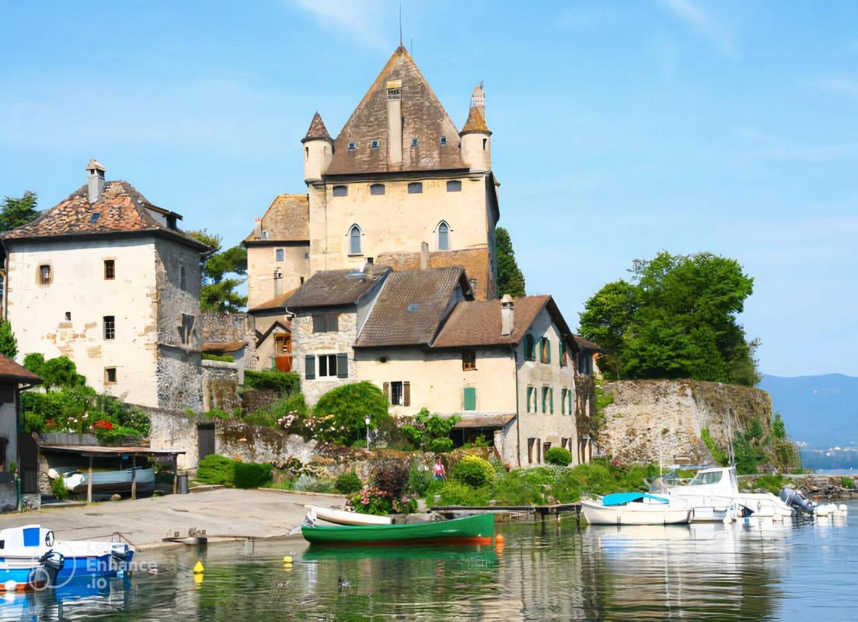 Maison En Duplex I Yvoire I Lac Leman I Medievale Exterior photo