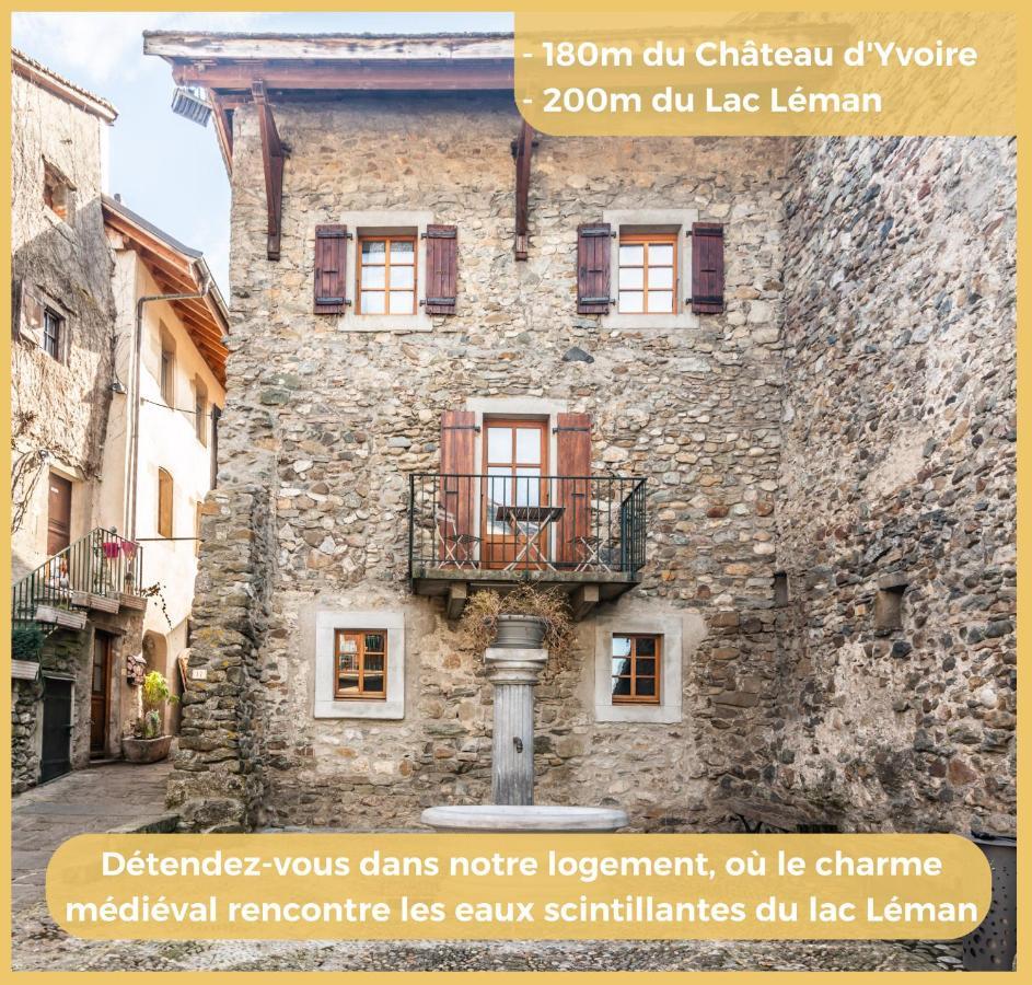 Maison En Duplex I Yvoire I Lac Leman I Medievale Exterior photo